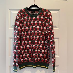 Santa Christmas Sweater Men’s Size S